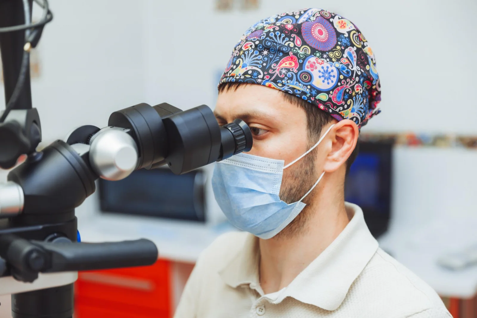 Microscopic Brain Tumor Excision Banner